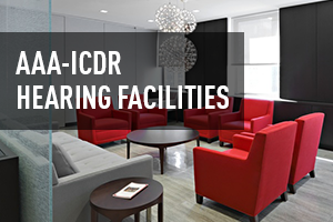 AAA-ICDR Hearing Facilities