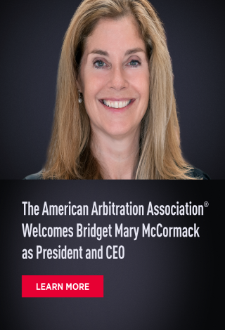 AAA Welcomes Bridget Mary McCormack as President and CEO