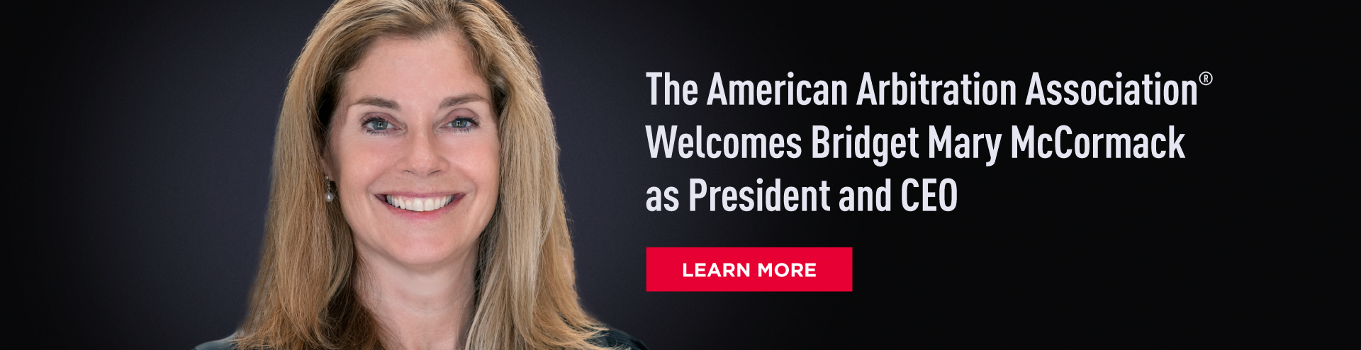 AAA Welcomes Bridget Mary McCormack as President and CEO